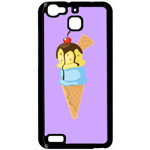 Coque Huawei G8 Mini Glace Cornet Violet