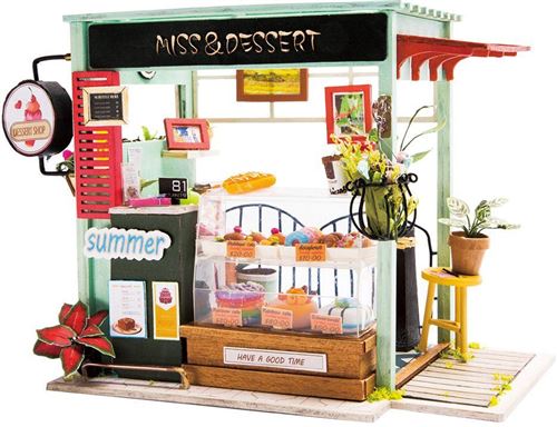 Robotime stand de glace Dollhouse junior 20 cm (DGM06)