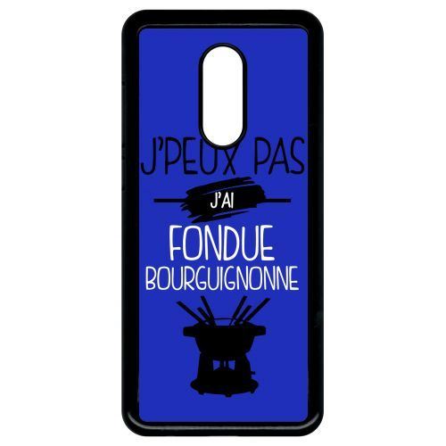 Coque xiaomi redmi 5 plus j peux pas j ai fondue bourguignonne 12