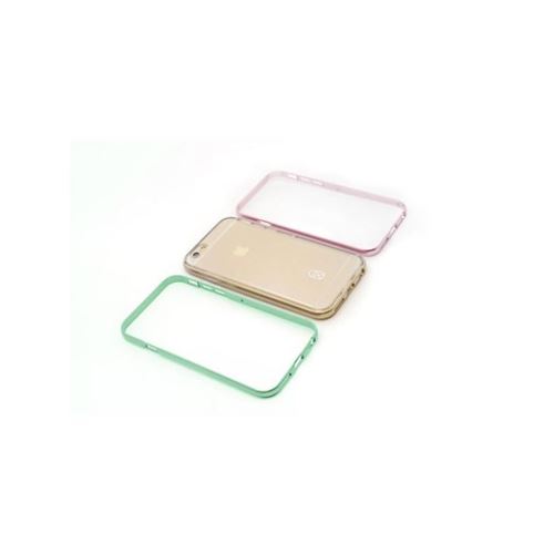 Coque Case Scenario Bumper Crystal 3-en-1 pour iPhone 6 et 6s Doré, Rose et Vert