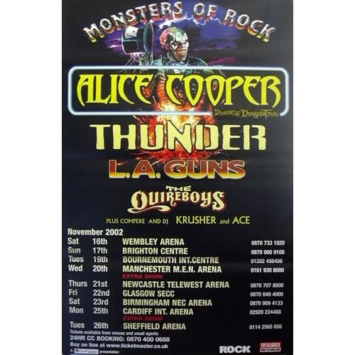 Acheter Alice Cooper - 100x150 cm - AFFICHE / POSTER État correct - 20,99 € Alice Cooper - 100x150 cm - AFFICHE / POSTER État correct - N/A reconditionné disponible sur Fnac