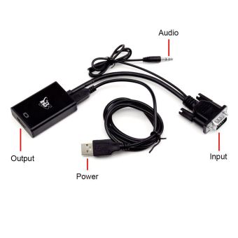 Tbs 2220 Convertisseur Adaptateur Vga Vers Hdmi 3 5mm Audio Full Hd 1080p Pc Laptop Et Projecteur Connectique Audio Video Achat Prix Fnac