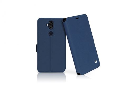 Ibroz Etui Folio Cover bleu pour Asus Zenfone 5 Lite ZC600KL