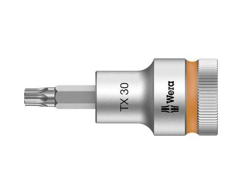 Douille 6 pans intérieurs (TX) T 30 Longueur: 60 mm Wera 5003833001 Propulseur: 1/2 (12.5 mm)