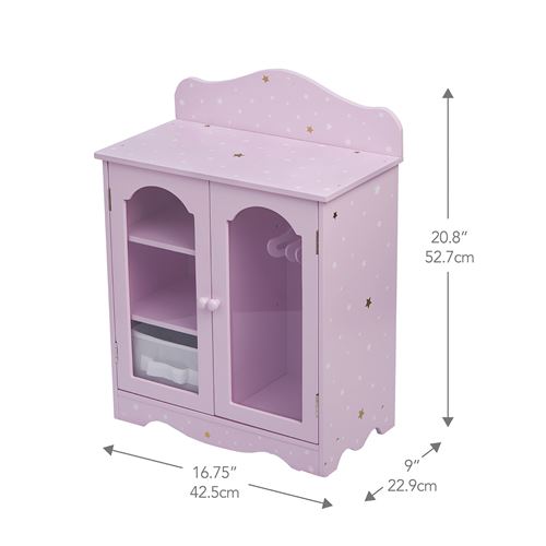Olivias Meuble Armoire Penderie Dressing Poupee Poupon Jeux