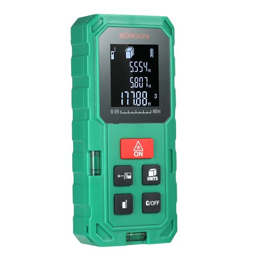 Zitainn Télémètre, poche Portée haute précision, télémètre, longueur, mesure de volume, zone de stockage, groupe de 20
