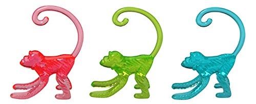 Fackelmann 27095 tropical marque-verre plastique multicolore 20 x 10 x 5 cm lot de 50