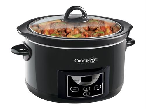 Crock-Pot SCCPRC507-B - Mijoteuse - 4.7 litres - brillant noir