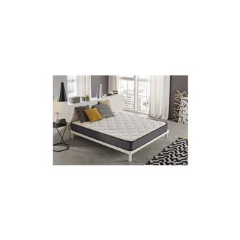 Matelas mousse 140x190 cm moonia accueil souple soutien ferme epaisseur 21 cm Non specifie zones - 1