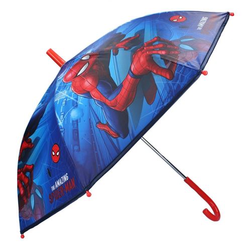 Marvel parapluie pour enfants Spiderman boys 63 x 70 cm bleu/rouge