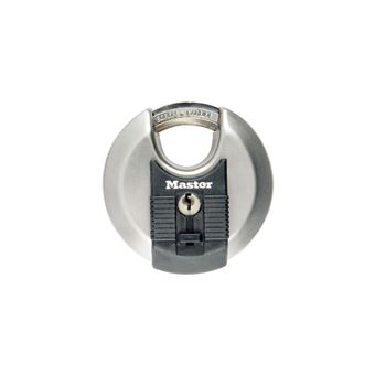 Master Lock Cadenas Disque Excell Acier inox 70 mm M40EURD - 1