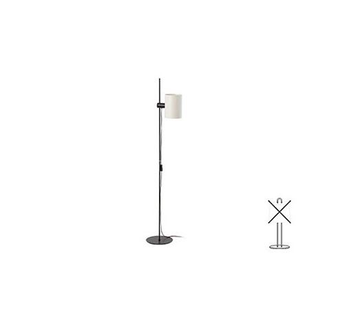 Structure lampadaire Lupe - Noir - Sans ampoule - E27