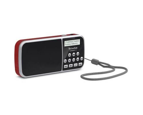 TechniSat TechniRadio RDR - Radio portative DAB - 1 Watt - rouge