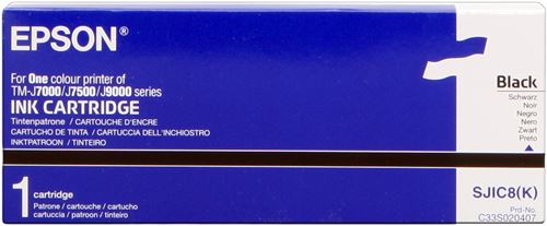 Epson SJIC8(K) - zwart - origineel - inktcartridge