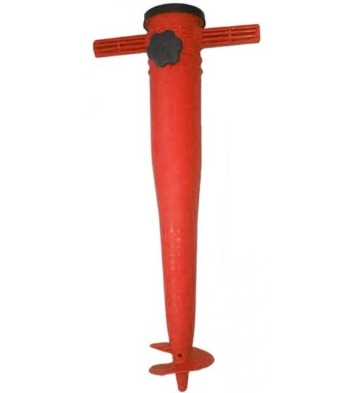 Pincho porte-parapluie 23-35 mm plastique 32 cm rouge