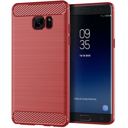 Etui Coque de protection durable souple pour Samsung Galaxy Note 7 - Rouge