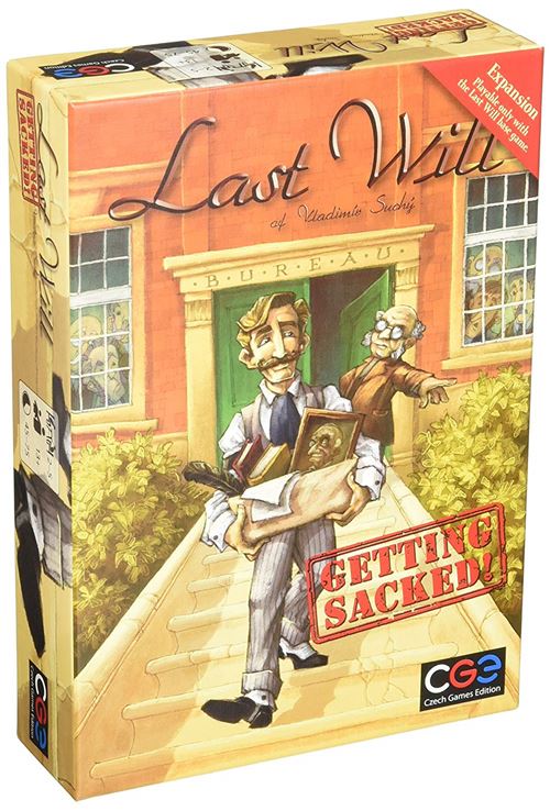 Czech Games Edition Cge00025 Last NE s'adaptent Sacked d'extension de jeu