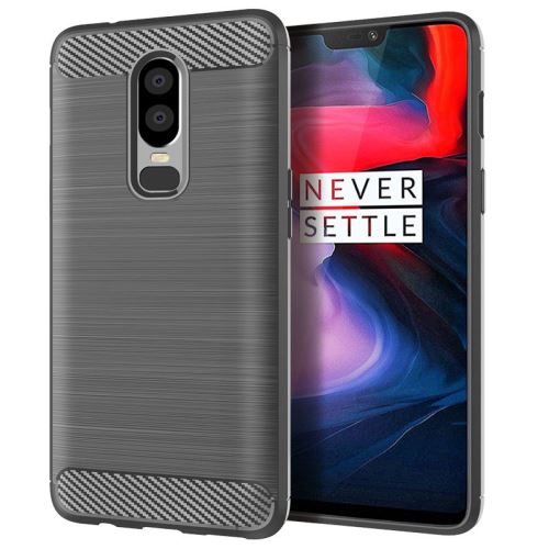 Etui Coque de protection durable souple pour OnePlus 6 - Gris