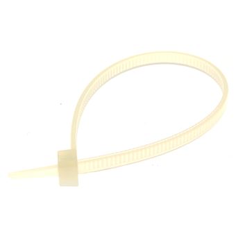 Attache-fil OC-PRO attache cables rilsan 380 x 4.5 noirs - 100 colliers  plastiques 