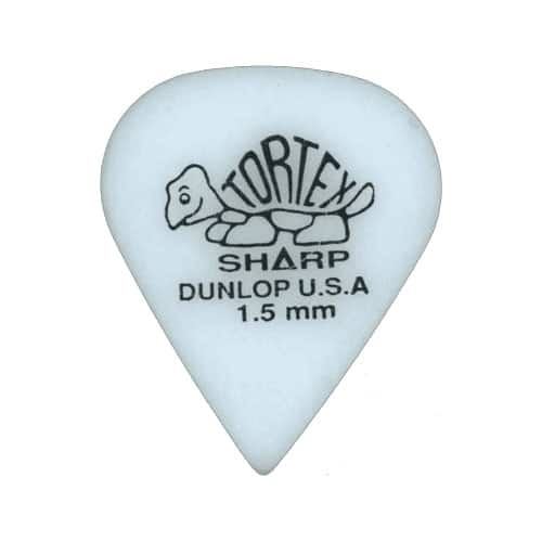 Dunlop Jim 412P150 Tortex Sharp Players Pack 1,50Mm Par 12,50 Mm 12 Pack Médiators - Image 1
