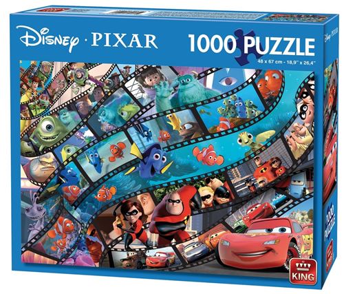 King Jigsaw Disney Pixar Movie Magic 1000 pièces