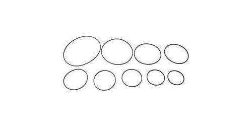 Lot de 10 courroies vidéo carrées 1,2 mm
