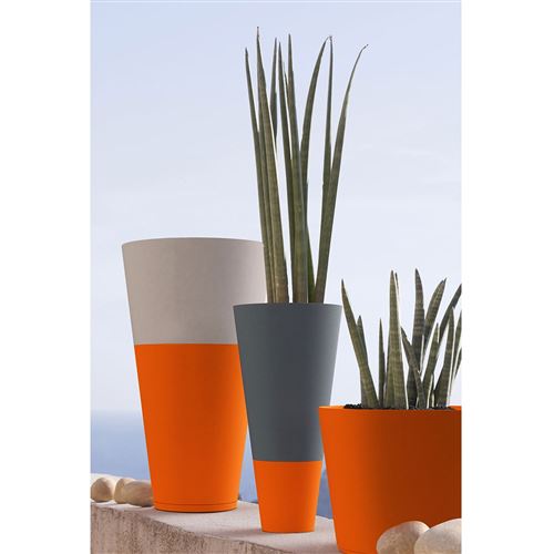 Pot de fleur design tokyo 36 grosfillex
