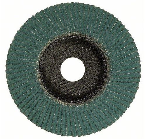 Plateau à Lamelles Bosch Best For Inox à Surface Bombée Ø125 Grain 80 - 2608607640