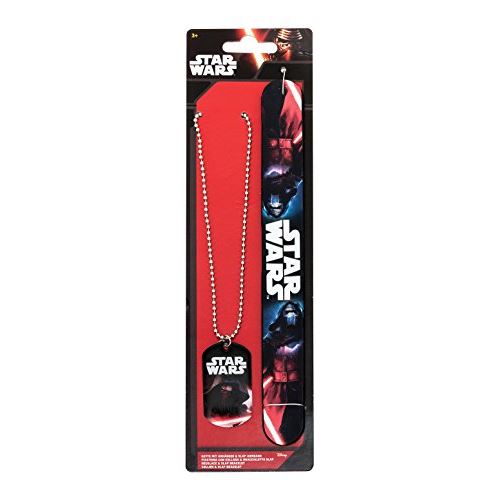 Joy Toy 91638 Star Wars Kylo Ren Slap Bande et Collier avec Pendentif de