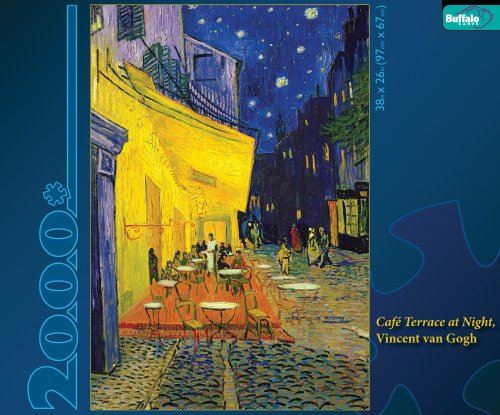 Vincent van Gogh Cafe Terrace at Night (2000 Piece Puzzle)