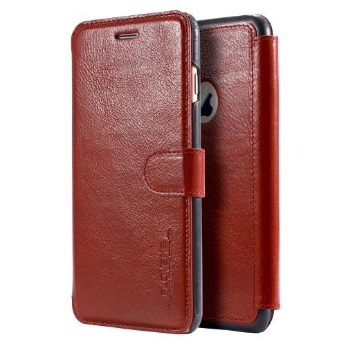 iPhone 7 Housse Etui Cuir Marron Resiste Eau ALS47921