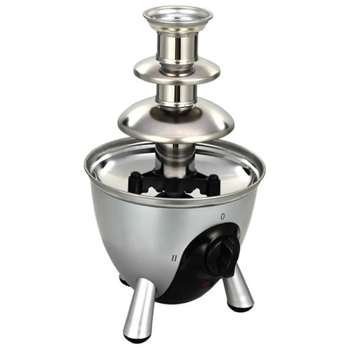 vidaXL Fontaine à chocolat Acier inoxydable Argenté 60 W