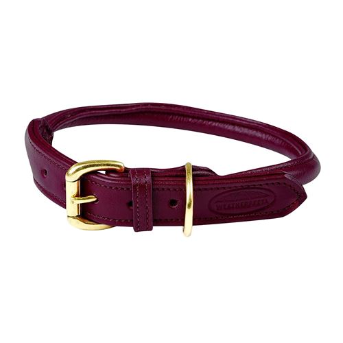 Comparer les prix de Weatherbeeta - Collier cuir - Chien (XS) (Rouge) - UTWB1256