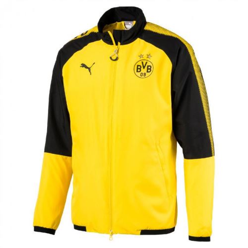 Veste Borussia Dortmund Casuals performance 2017/2018 Jaune