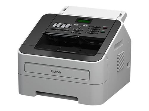 Brother FAX-2840 - Télécopieur / photocopieuse - Noir et blanc - laser - 215.9 x 355.6 mm (original) - A4 (support) - 250 feuilles - 33.6 Kbits/s