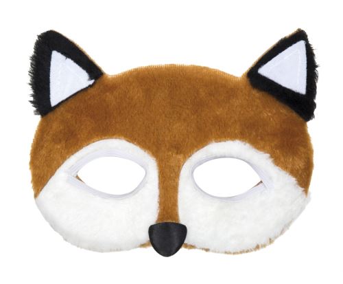 Boland demi-masque animaux en peluche renard