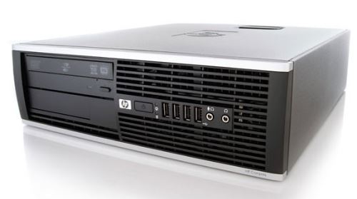 Unité centrale HP Elite 8200 SFF - Noir - Intel Pentium G840 / 2.80 GHz - RAM 8Go - HDD 250 Go - DVD - Gigabit Ethernet - Wifi - Windows 10 Profession