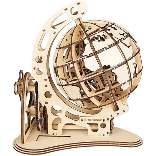 Mr. PlayWood Kit de maquette global en bois 158 pcs