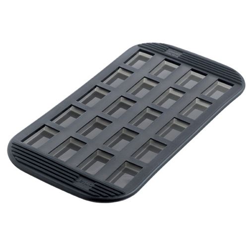 MASTRAD Moule 20 mini financiers silicone F42314 - Gris fumé