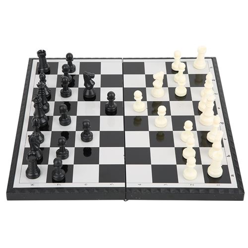 Jeu d'échecs magnétiques international portable