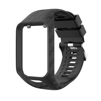 Bracelet en silicone sculpture au radium noir pour votre TomTom Runner 3/Golfer  2 - Accessoire PDA et Smartphone - Achat \u0026 prix | fnac