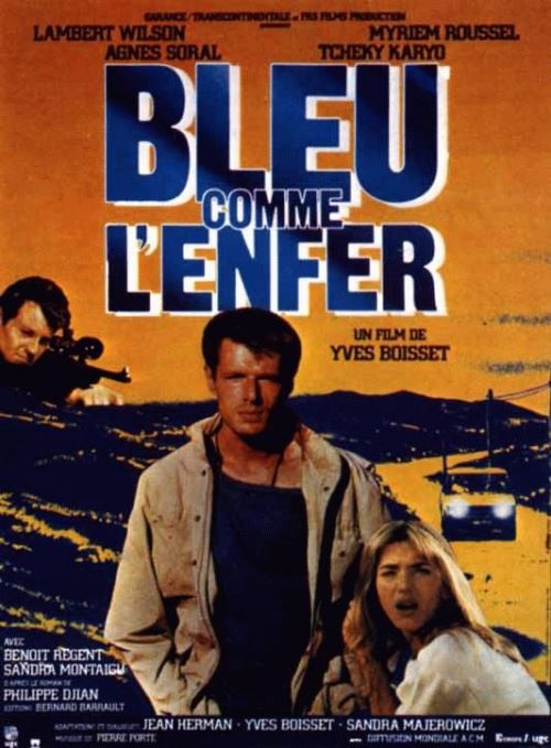Bleu comme l'Enfer AFFICHE CINEMA ORIGINALE
