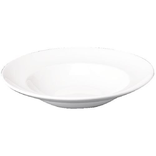 Assiette à pâtes blanche churchill