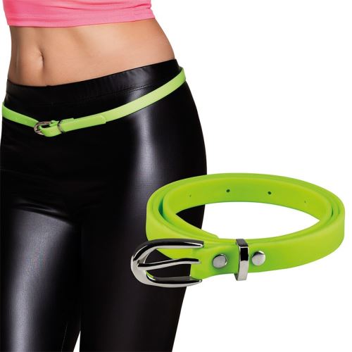 ceinture vert fluo adulte