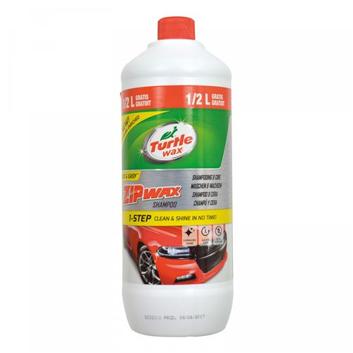 Turtle Wax 52880 Shampooing Wax Zip 1.5L
