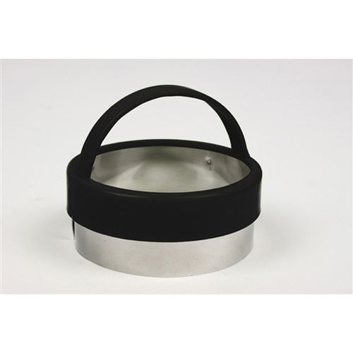 3 moules à cookie en inox - Noir