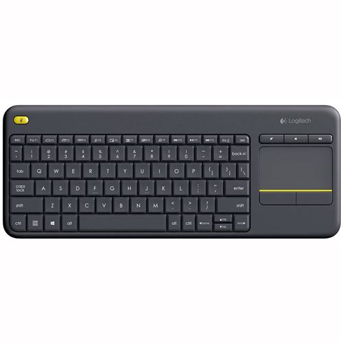Logitech Wireless Touch Keyboard K400 Plus - toetsenbord - Spaans