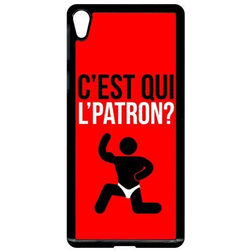 Coque sony xperia e5 c est qui l patron 6