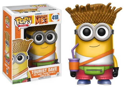 Funko Despicable Me 3 Dave Tourist Pop! Vinyle