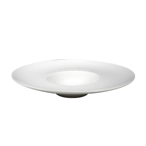 Assiette en porcelaine D28.5cm - Lot de 3 GOURMET